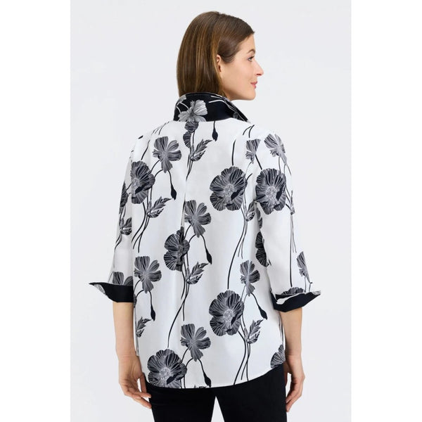 Aggie Top (Available in Flower Print or Green)
