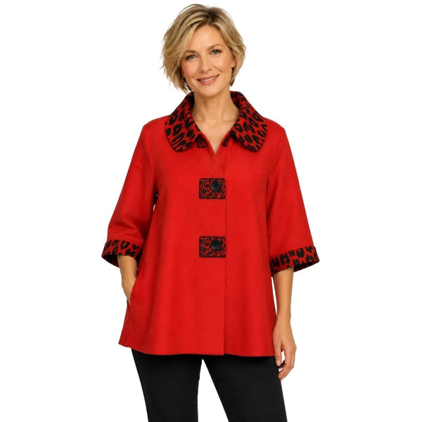 Leopard Swing Jacket