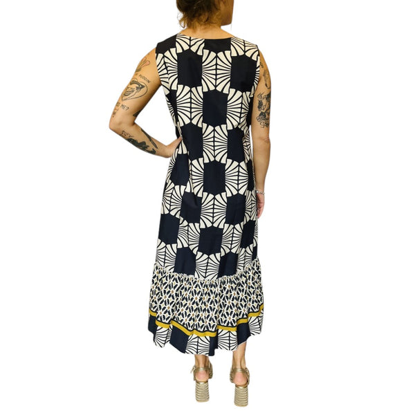 Ruffle Hem Dress - Long
