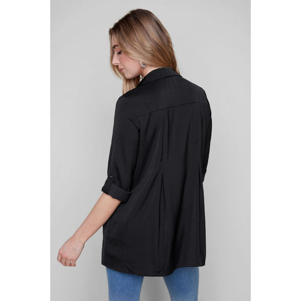 Airflow Blouse (Available in Black or Blue)