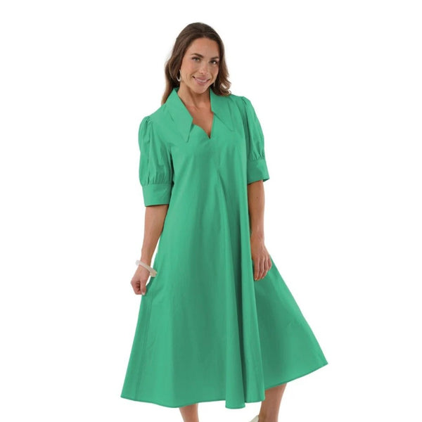 Amber Dress-Green