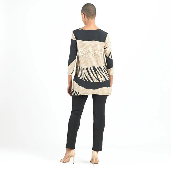 Animal Palm Print Tunic