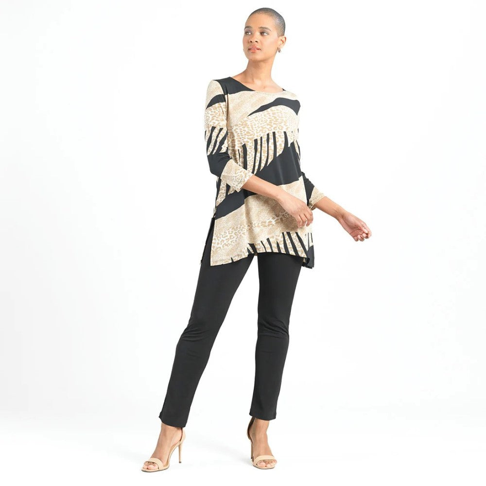 Animal Palm Print Tunic