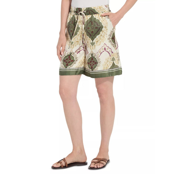 Artful Scarf Shorts