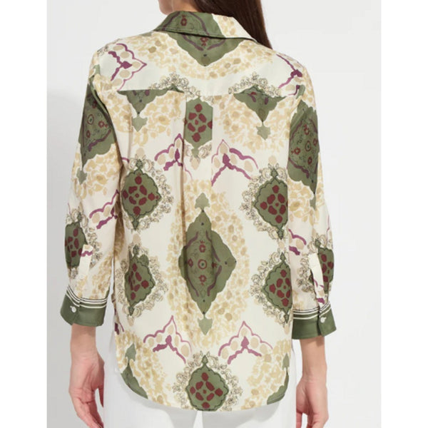 Artful Scarf Blouse