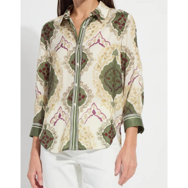 Artful Scarf Blouse