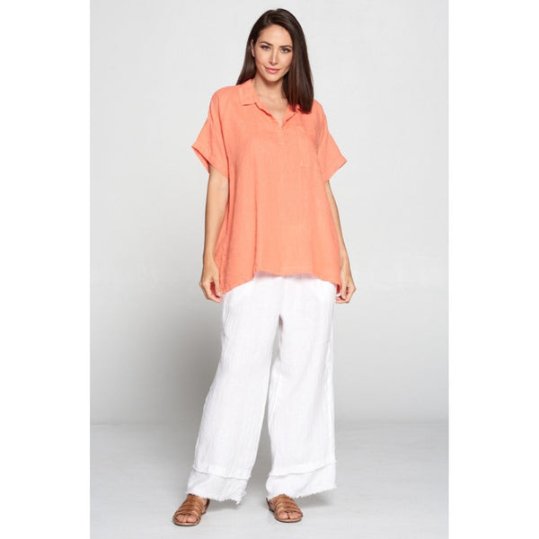 Linen Camp Shirt