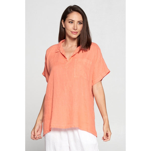 Linen Camp Shirt