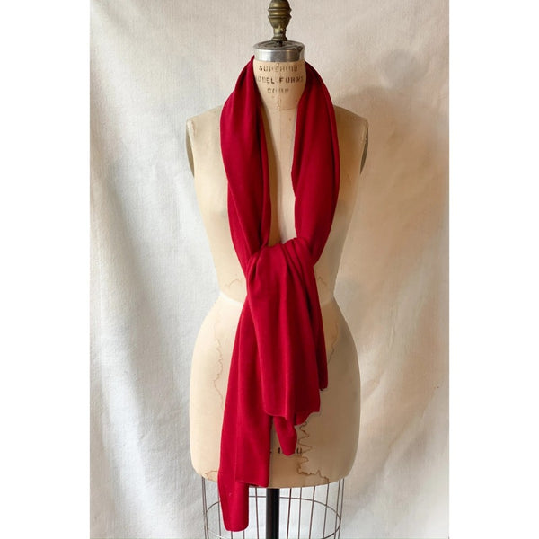 Garnet Cashmere Scarf
