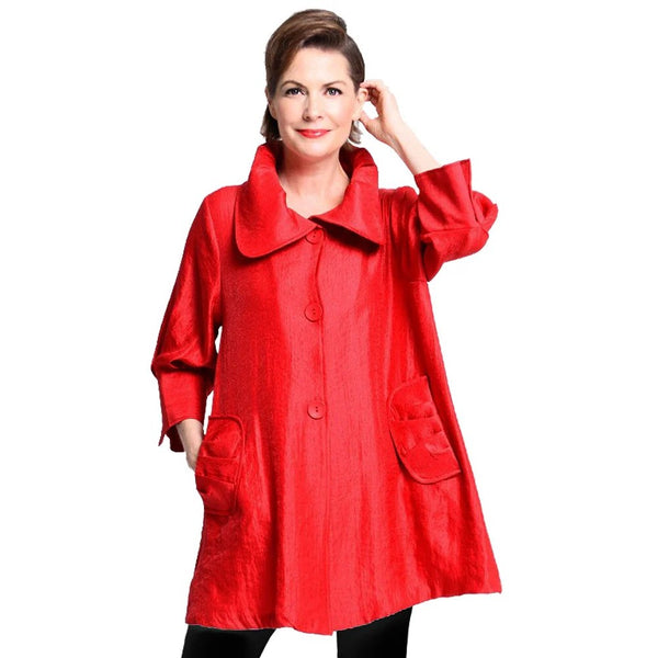 The Jacket (Available in Coral, Red, or Soft Pink)
