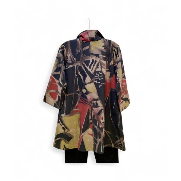 Abstract Windbreaker