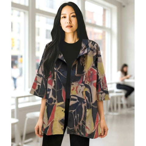 Abstract Windbreaker
