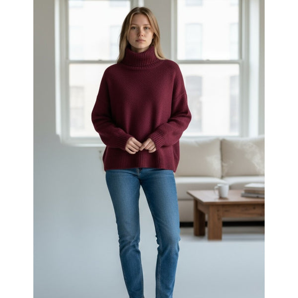 Fanny Sweater (Available in Teal or Plum)