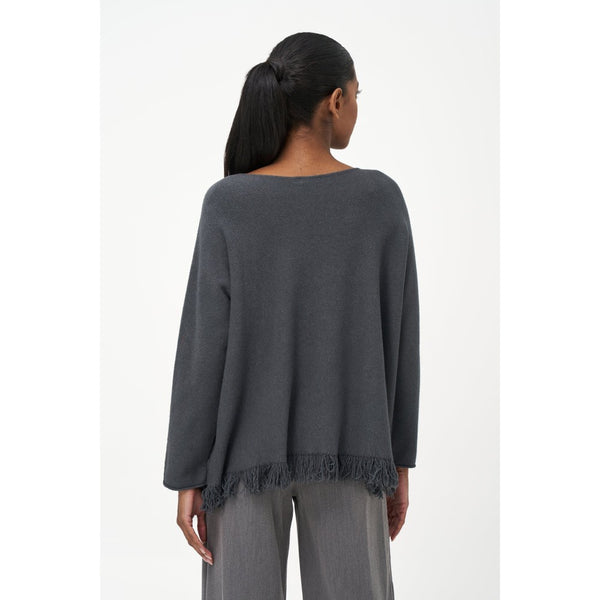 Fringed Hem Sweater