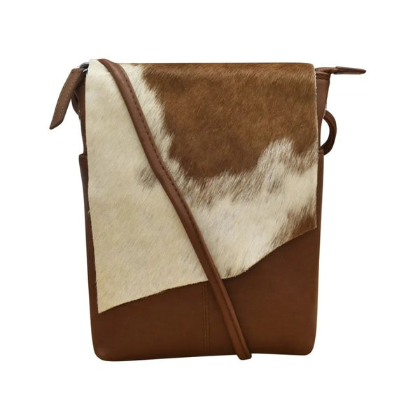 Mini Crossbody Bag - Cowhide (Available in Black or Toffee)