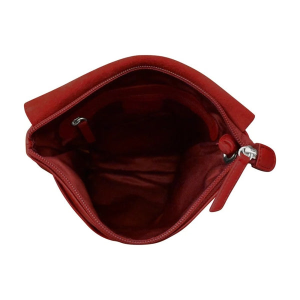 Midi Crossbody Bag (Available in Black, Red, or Saddle)
