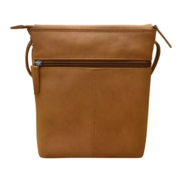 Midi Crossbody Bag (Available in Black, Red, or Saddle)
