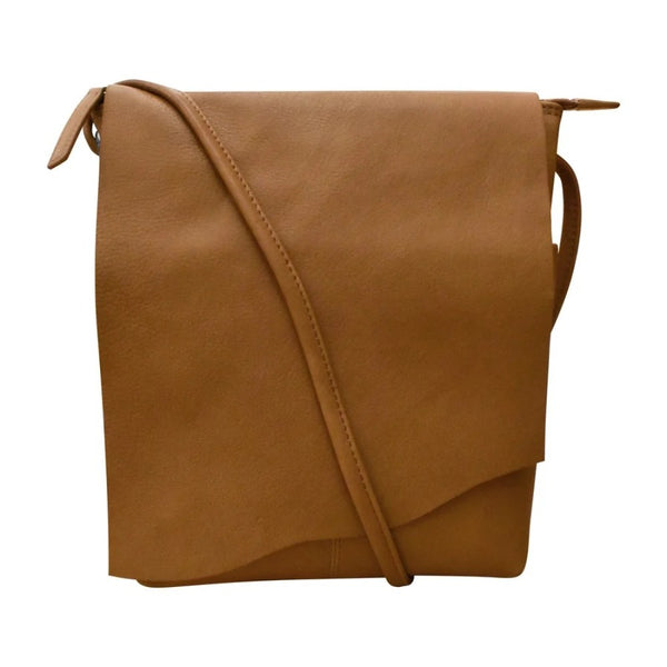 Midi Crossbody Bag (Available in Black, Red, or Saddle)