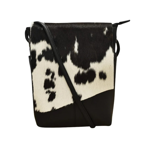 Mini Crossbody Bag - Cowhide (Available in Black or Toffee)