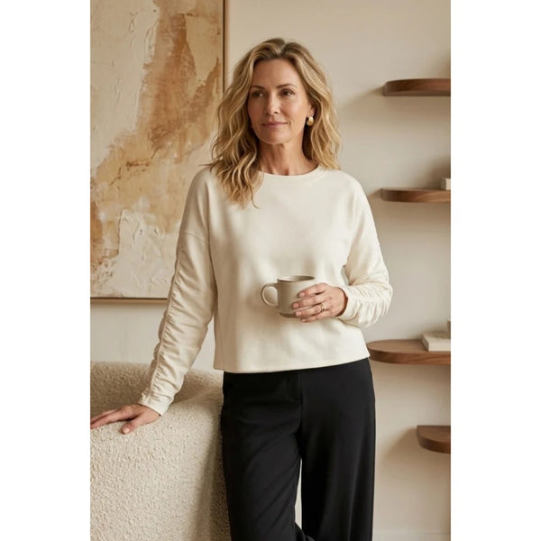 Ivory Lux Pullover