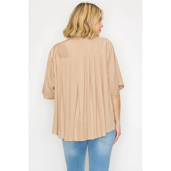 Jackie Top (Available in Beige or White)