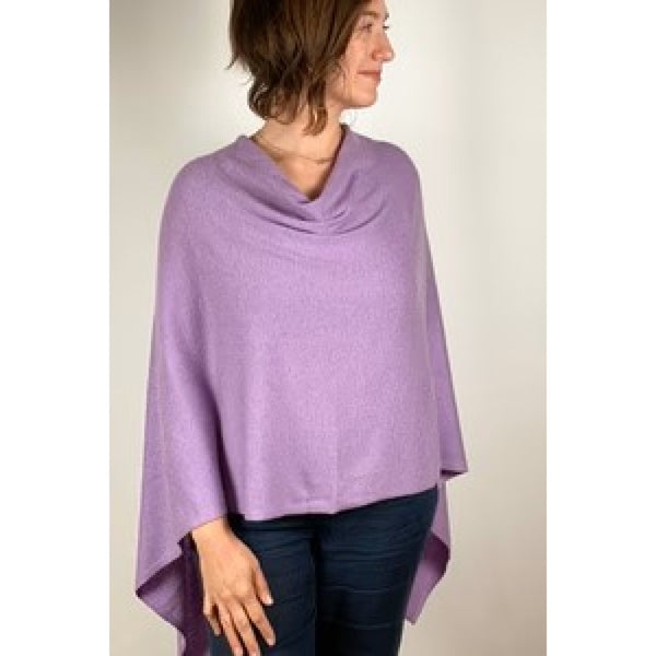 Cashmere Poncho (Available in multiple colors)