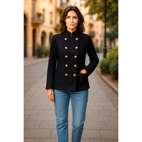 Black Military Jacket