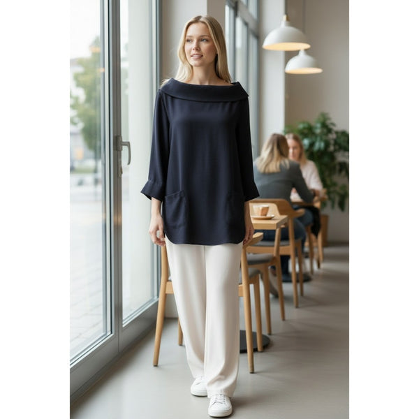 Boat Neck Top