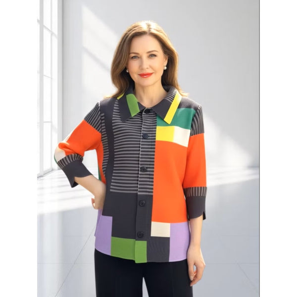 Multi Colorblock Jacket