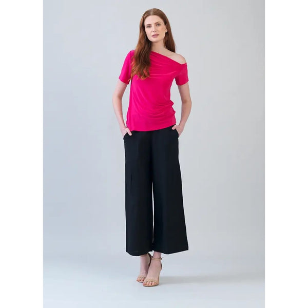 Off Shoulder Top (Available in Black or Hot Pink)
