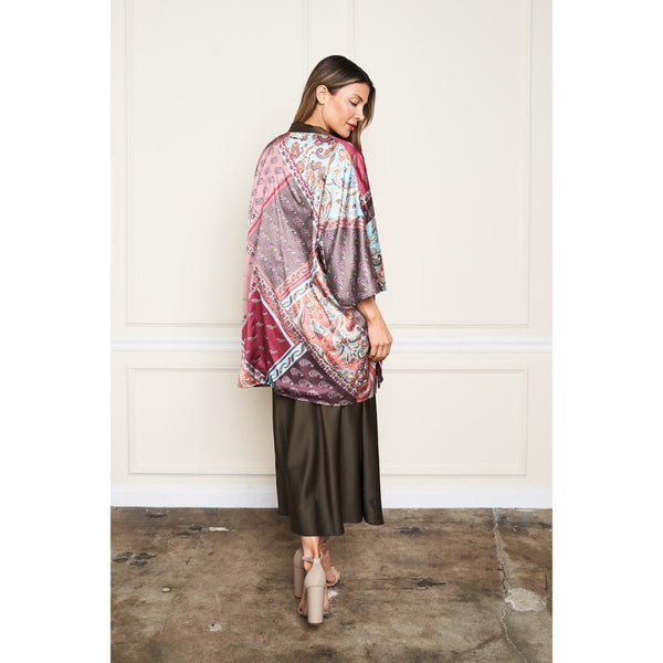 Reversible Patchwork Kimono