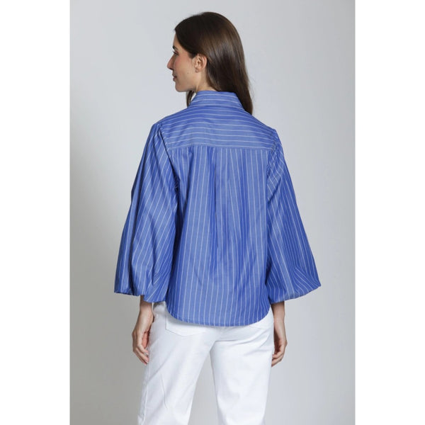 Pinstripe Blouse