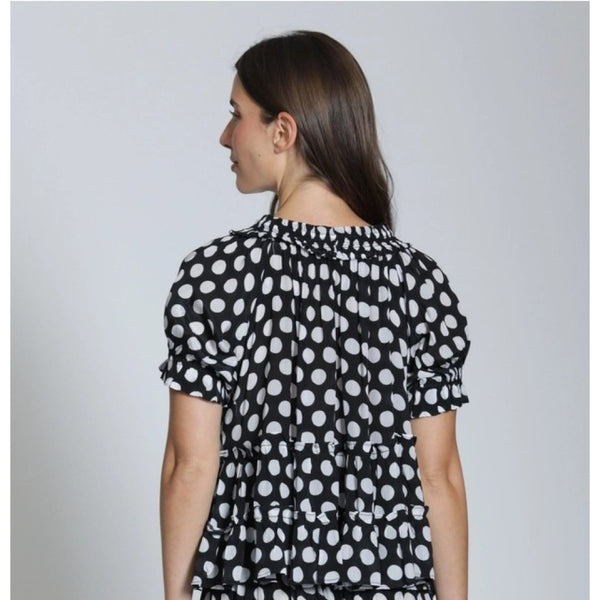 Ruffle Dot Top