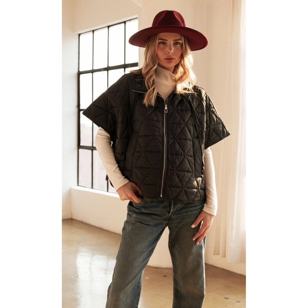 Puffer Vest (Available in Black or Brown)