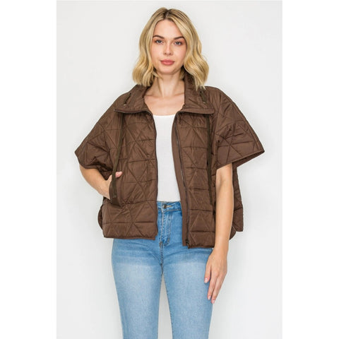 Puffer Vest (Available in Black or Brown)