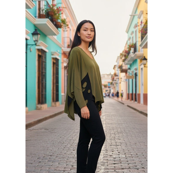Swiss Olive Sweater