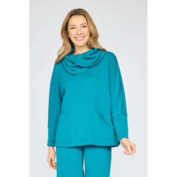 Teal Lux Tunic
