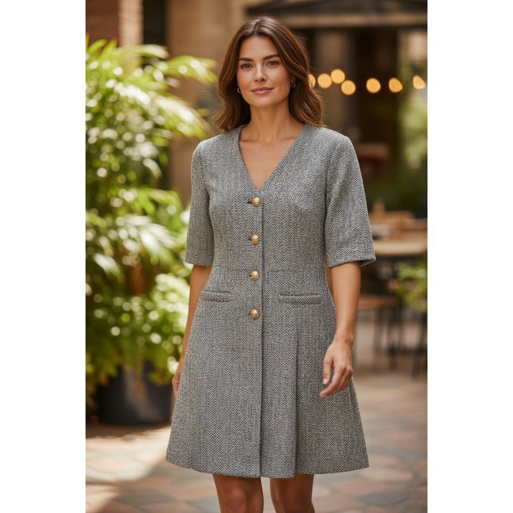 Tweed Dress