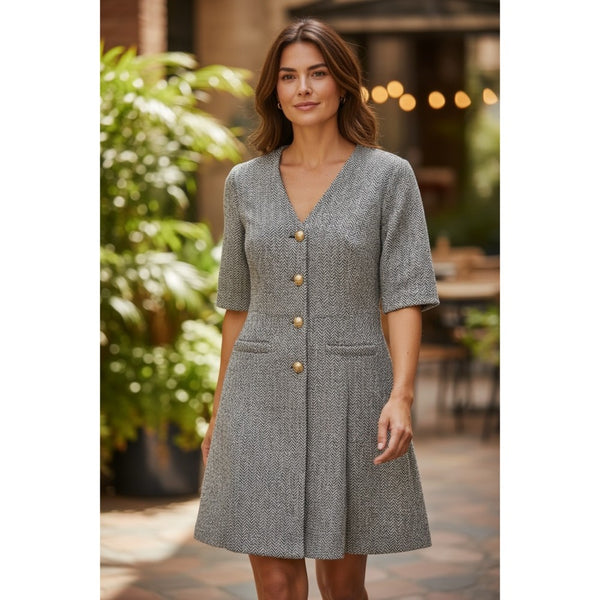 Tweed Dress