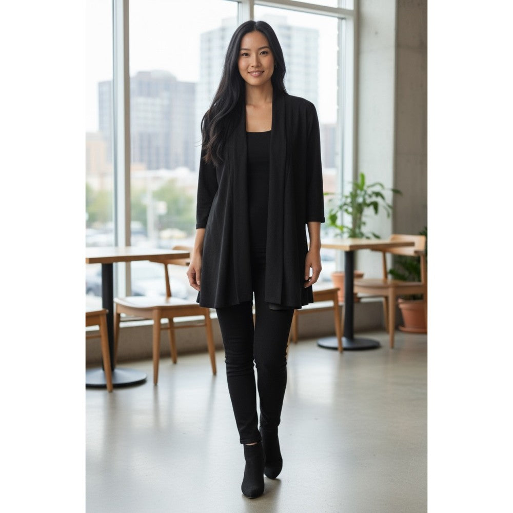 Ultrasuede Duster (Available in Black or Camel)