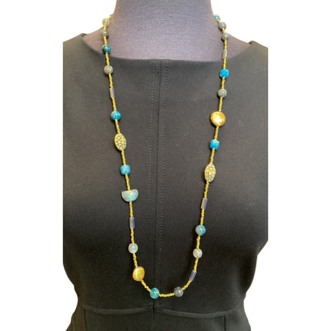 Labradorite Layering Necklace