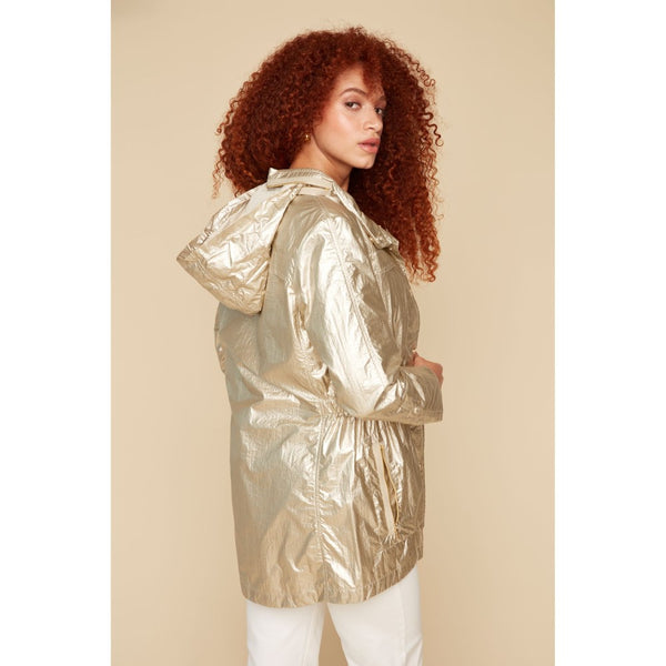 Metallic Windbreaker