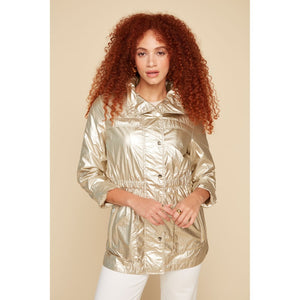 Metallic Windbreaker