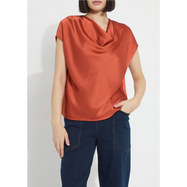Drape Neck Top