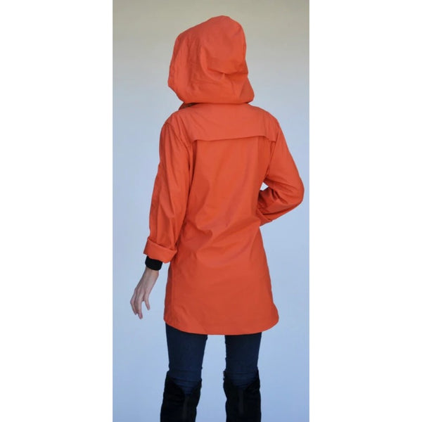 Anna Raincoat Hermes Orange